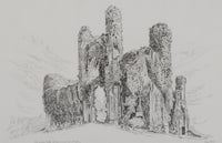 Moydrum Castle, Co. Westmeath (entrance front) by John Nankivell