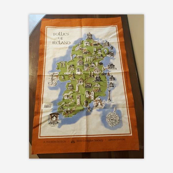 Follies of Ireland tea towels (set of 2)