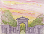 Saunderscourt Gate, Co. Wexford by Peter Murray