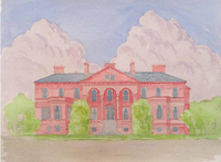 Stradbally Hall, Co. Laois by Peter Murray