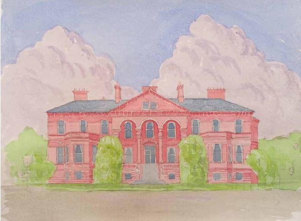 Stradbally Hall, Co. Laois by Peter Murray